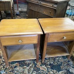 Wood End Tables
