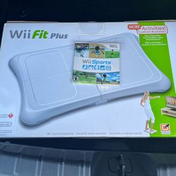 Wii Sports Balance Board W/wii Sports Game Bundle *NEW* 