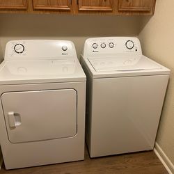 Amana washer/dryer set