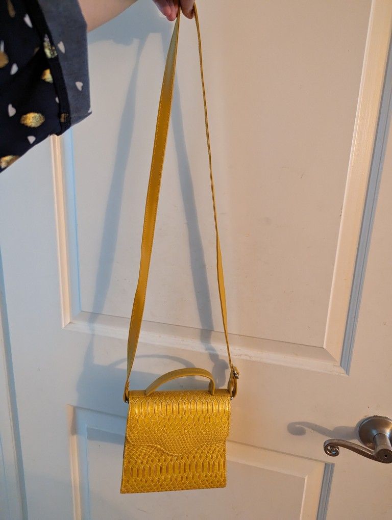 Yellow Crossbody Bag