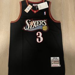 Philadelphia 76ers Allen Iverson 1997-98 Swingman Jersey - Men’s XL
