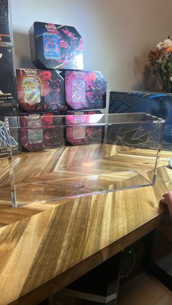 Prismatic evolutions UPC acrylic display case
