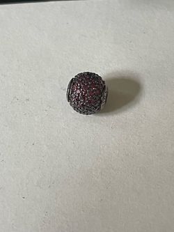 Pandora Pink Pavé Crystal Charm