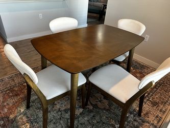 Four person dining table
