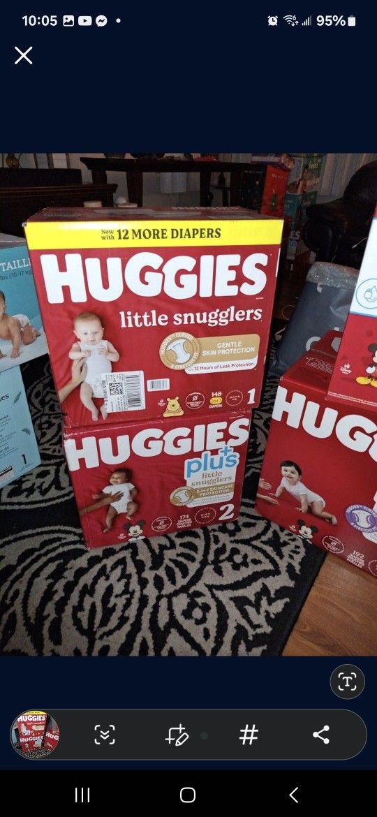 Huggies 1'2