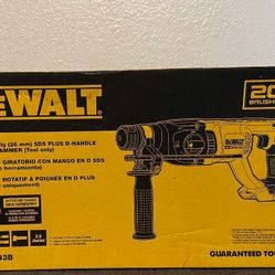 Dewalt 20v Hammer Sds 1” New No Batería 