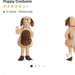 Toddler Puppy Costume!