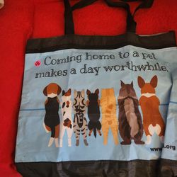 Shopping Bag With Dogs