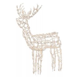 Brite Star 48 Inch Tall Reindeer Buck Christmas Outdoor Decorations LED Light