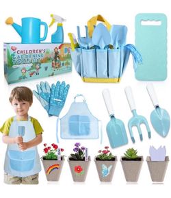 Kids Gardening Tools Set 19PCS Toddler Gardening Set