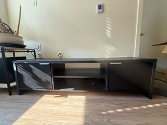 Black entertainment center