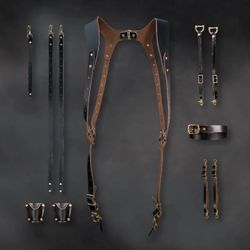 Dual Camera Harness Rose Anvil