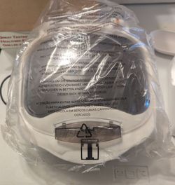 George Foreman Champ Grill with Bun Warmer White GR10ABW Open Box Unused