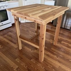 Redwood Table
