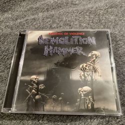 Epidemic of Violence by Demolition Hammer (CD, 2008) With Bonus Tracks