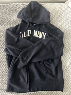old navy zip up (navy blue)