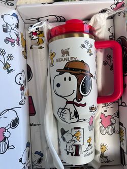 Snoopy Aviator Gift box 40 oz NEW