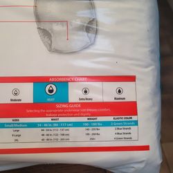 Adult Diapers- Small/medium 