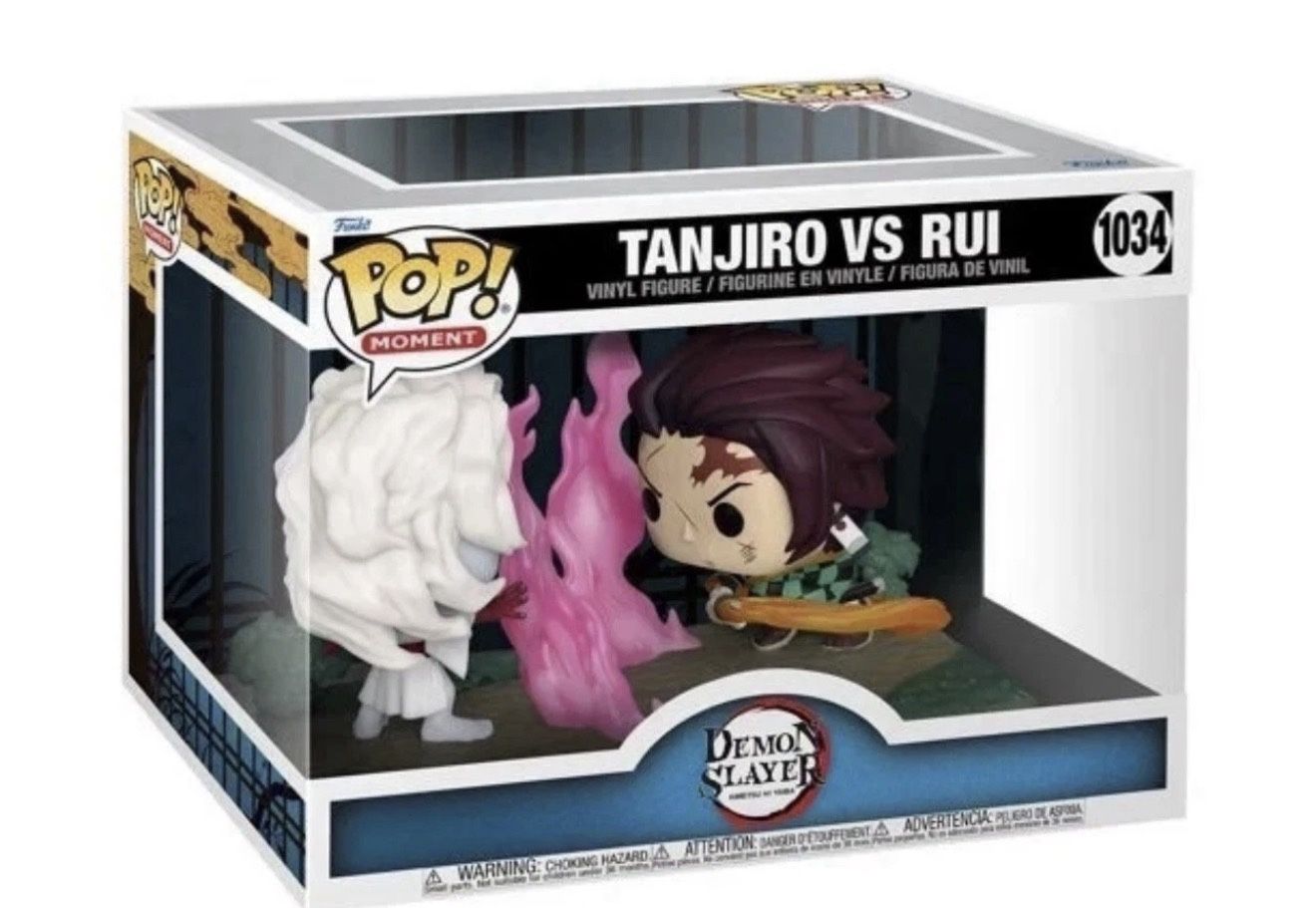 Funko Pop! Moments Demon Slayer Tanjiro vs. Rui