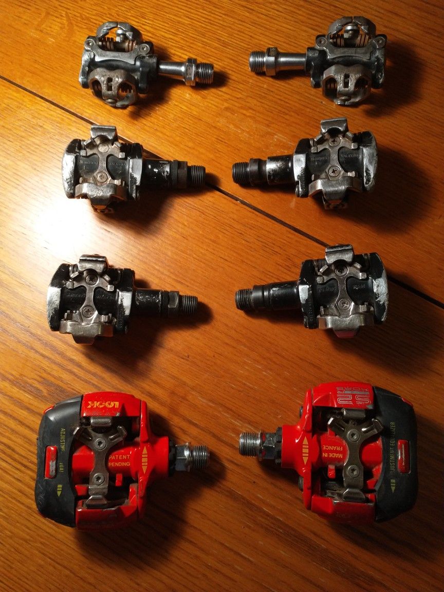 Mountain/Road Bike Clipless Pedals