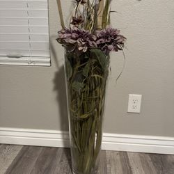 Large Glass Vase 
