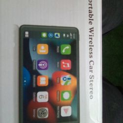 Portable Wireless Car Stereo And Back Up Camera