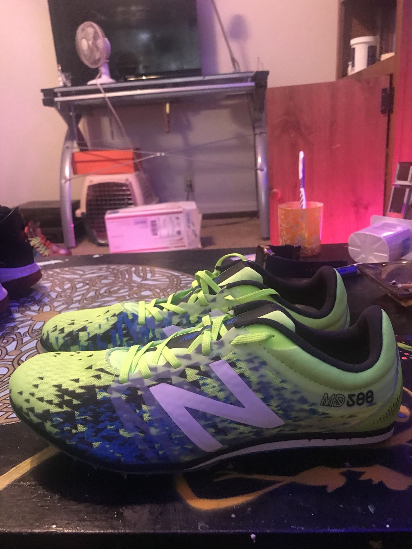 New Balance “Silent Hunter” Track Spikes, Brand New with New Spikes in box. Size 9