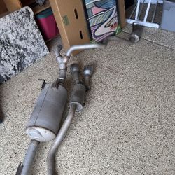 Ram 1500 5.7 Hemi OEM Cat-Back Exhaust. Fits 2019-2025. 