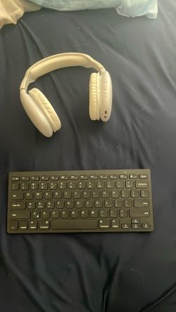 Headphones + keyboard
