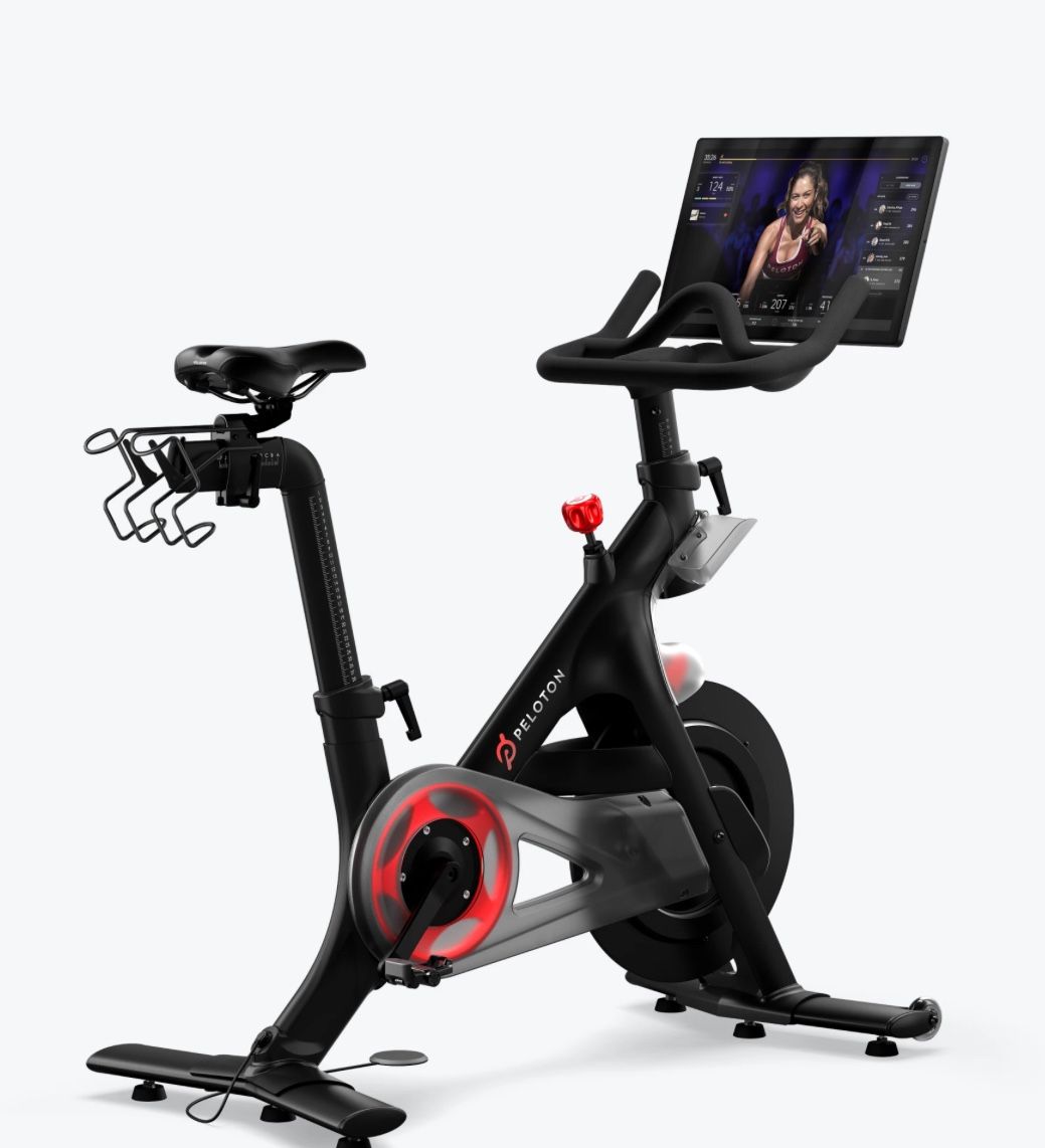 PELOTON BIKE - $700 - EXCELLENT CONDITION, ACCESSORIES INCLUDED