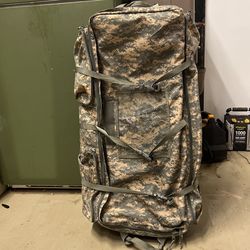 Army Military Rolling bag