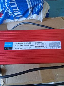 48 volt battery charger for lead acid battery