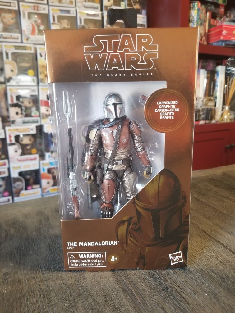 Hasbro Star Wars Black Series Carbonized The Mandalorian