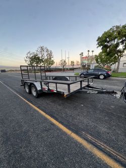2019 Play craft 14’ x 6’ Dual Axle Utility Trailer w/ Brakes – Heavy Duty