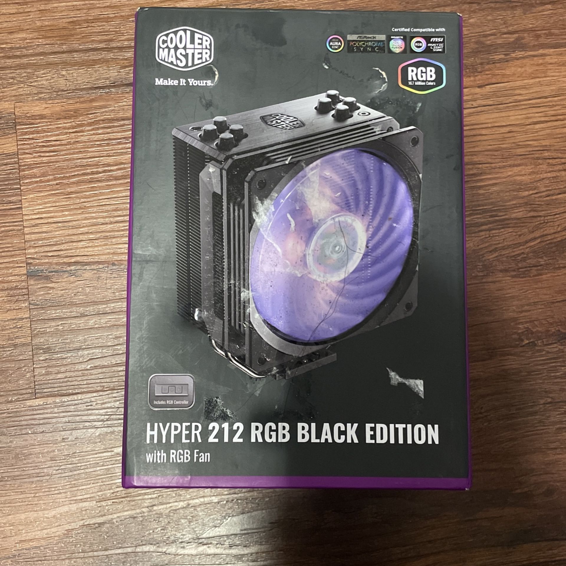 Hyper 212 Rgb Black Edition With Rgb Fan