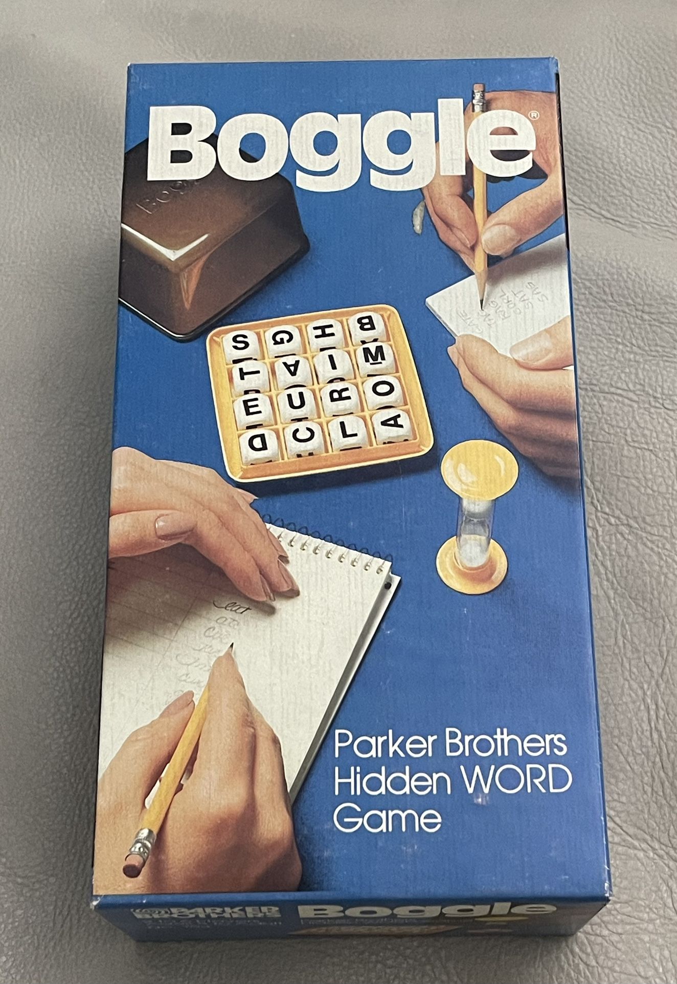 1977 Boggle Game COMPLETE - Hidden Word Game by Parker Brothers