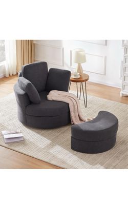 Swivel Accent Barrel Chair
