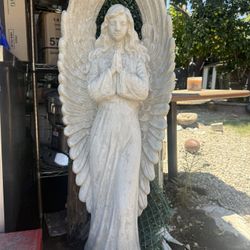 Stone Concrete Angel