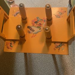 Table and chairs for children