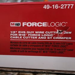 Milwaukee M18 Force Logic 1/2" Guy Wire Cutting Jaw -