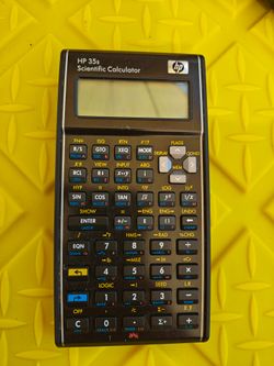 HP 35s RPN Calculator.