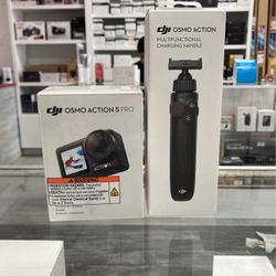 DJI Osmo Action 5 Pro With Multifunctional Charging Handle