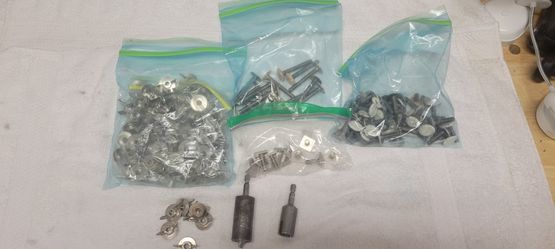 Storm Shutter Hex Nuts 2 Sockets Some Screws