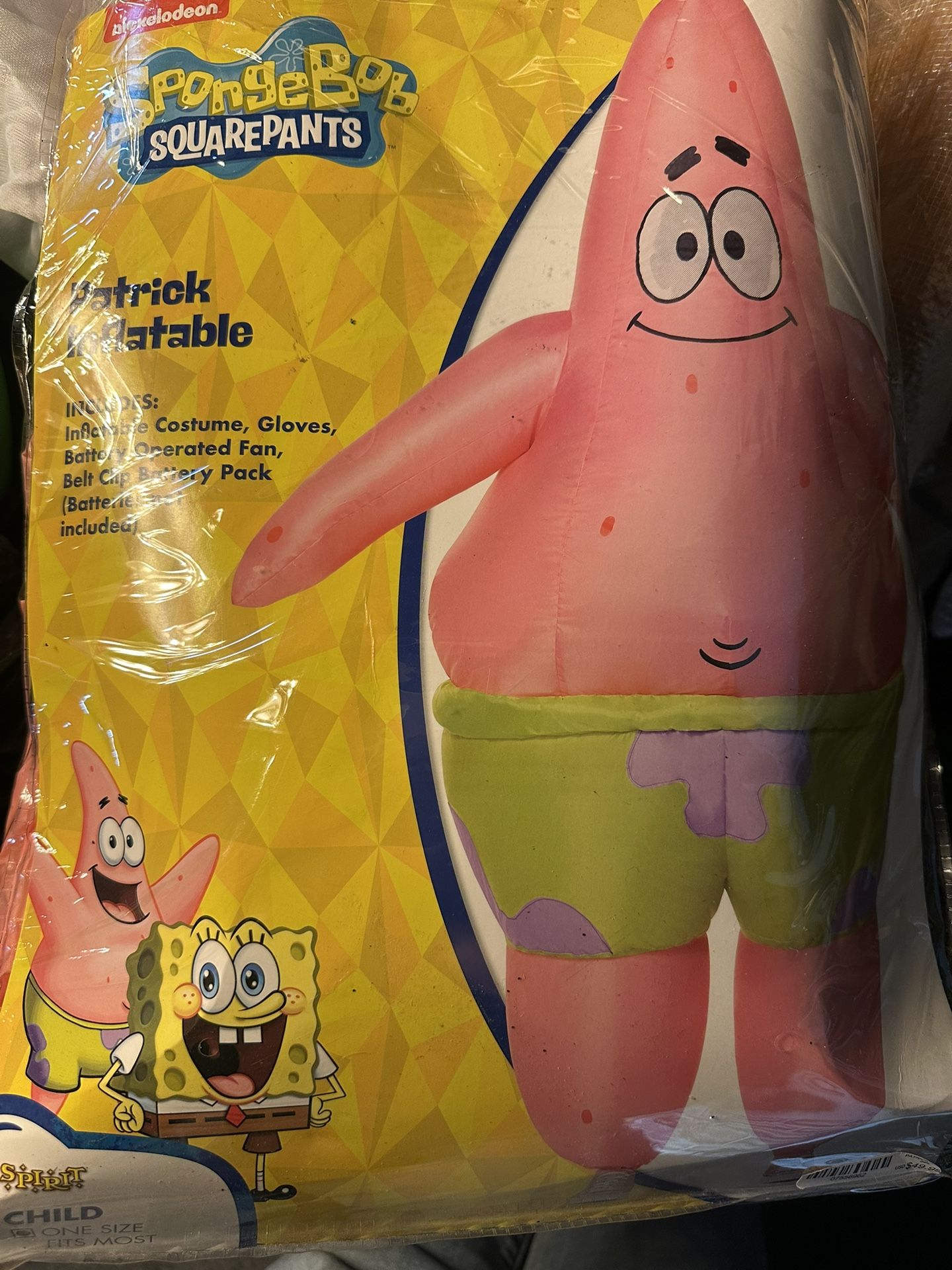 Spongebob Patrick Star Inflatable