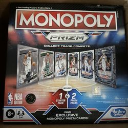 Monopoly Prizm: NBA Edition Game