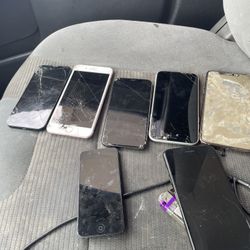 6 iPhones & iPod 