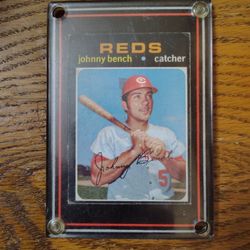Johnny Bench 1971 #250 Card.