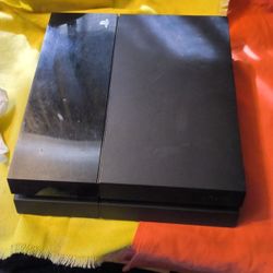 Ps4 tested and works but does have jet Fan Being Sold as Is read Full description