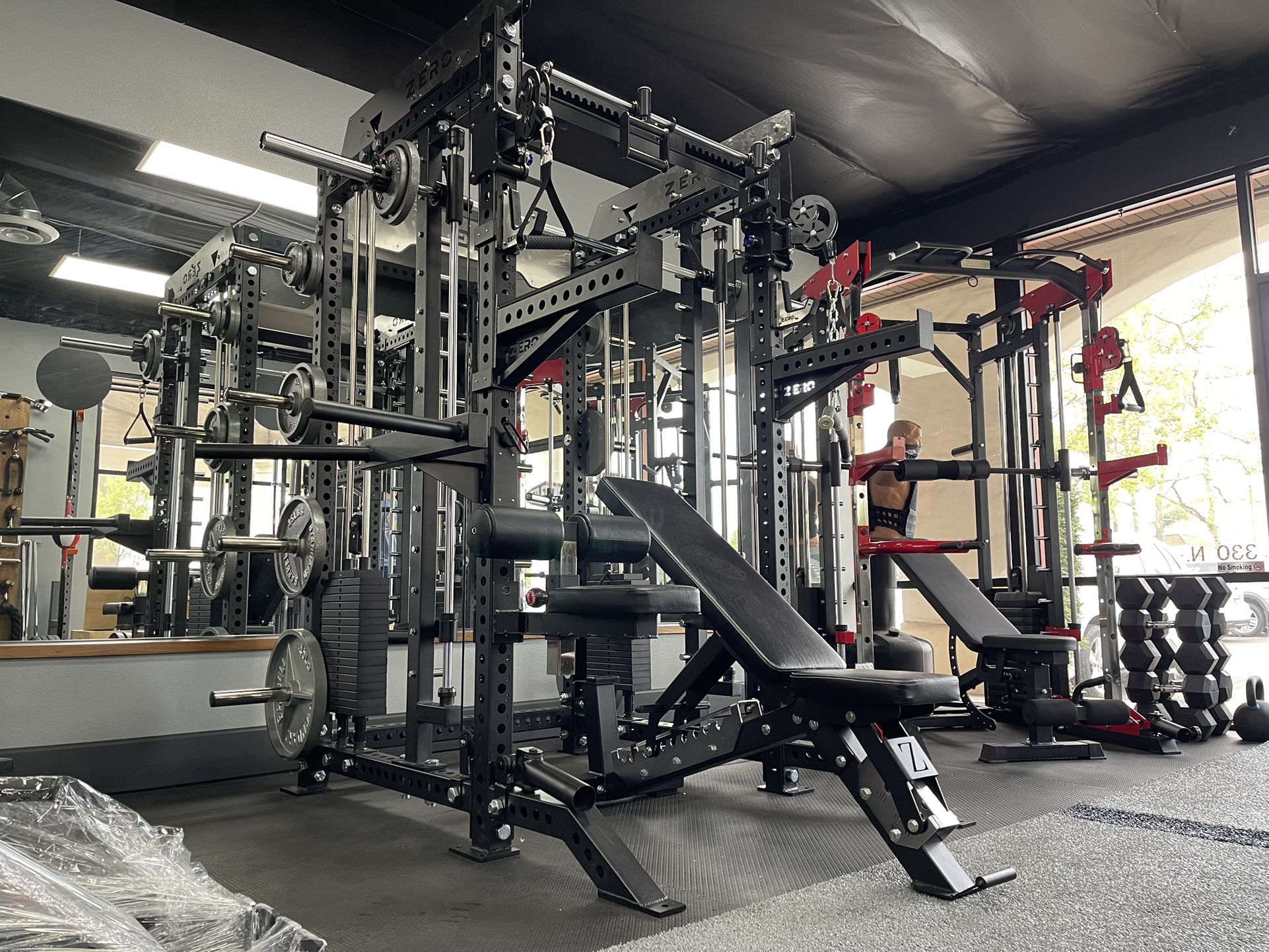 SMITH MACHINE🔹SQUAT RACK🔹FUNCTIONAL CABLE TRAINER