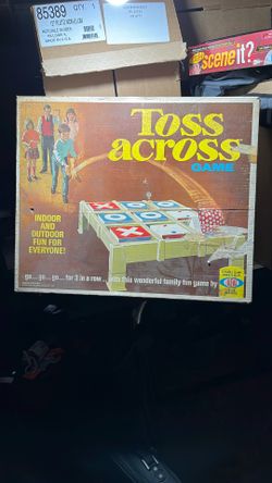 Toss Across Vintage Game “ IDEAL” All In Box